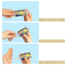 5 PCS Confetti Push Pop Containers Colorful Sprinkle Confetti Paper Poppers for Graduation Wedding Baby Shower (Colorful)