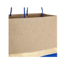 Hallmark 13" Large Paper Gift Bags | 6 Bags Blu  Gold & Kraft | for Hanukkah Birthdays | Weddings | Graduations