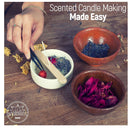 Pavlova Smash | Deluxe Candle Making Kit | Make 6 Candles With Natural Soy Wax | A-Z Candle Making Set DIY Kit For Arts And Crafts