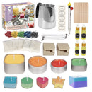 Craft It Up DIY Candle Making Kit | Makes Over 15 Candles | Beginner Set With Silicone Molds | Candle Wax Supplies