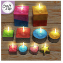 Craft It Up DIY Candle Making Kit | Makes Over 15 Candles | Beginner Set With Silicone Molds | Candle Wax Supplies