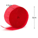 Neworkg 12 Rolls of Party Streamers | Rainbow Crepe Paper Streamer | 82 Feet by Volume