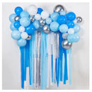 PartyWoo Crepe Paper Streamers | 6 rolls of 492 feet (1.8 inches x 82 feet/roll)