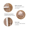 80 Disposable 8-Ounce Epoxy Resin Cups | Disposable Clear Plastic Measuring Cups for Mixing Paint | (80 stirring rods included)