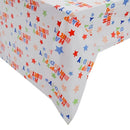 1pc Disposable Birthday Party Tablecloth | 108''x54'' | Plastic Table Cover | Kid's Birthday Party
