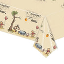 1pc Cute Bear Tablecloth | Holiday Birthday Party Tablecloth | Room Decor | Picnic Disposable Tablecloth | Party Decorations 51*80.6inch