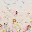 1pc, Flower Fairy Cute Elf Cartoon Disposable Table Cloth | 43*70inch | Room Decor | Scene Decor | Birthday Party Decoration Supplies