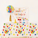 1pc Disposable PEVA Plastic Tablecloth For Birthday Party Rectangle Table Covers Disposable For Party