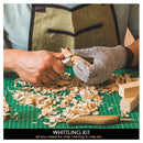 BeaverCraft Wood Carving Kit S16 | Kit Of Wood Knives To Whiten | Wood Carving Knife Set Wood Blocks