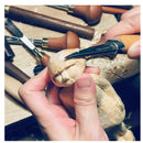 WOWOSS Set Of 8 Unfinished Basswood Carving Blocks | Kiln Dried Soft Wood Carving Blocks Hobby Set