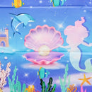 1pc | Mermaid Series Cartoon Disposable Tablecloth | Holiday Birthday Party Tablecloth
