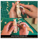 BeaverCraft Wood Carving Kit S16 | Kit Of Wood Knives To Whiten | Wood Carving Knife Set Wood Blocks