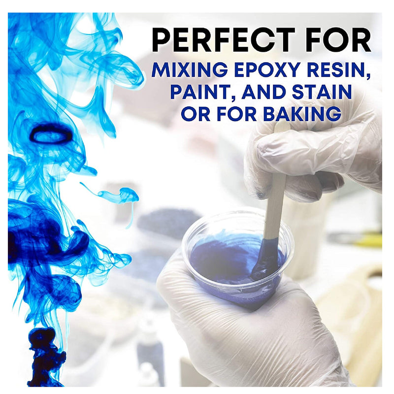 100 Disposable Measuring Cups for Mixing Epoxy Resin | Measurements in mL and Oz