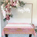 1pc Happy Birthday Party Tablecloth | Birthday Party Decorations | Room Decor | Scene Decor | Party Supplies