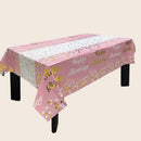 1pc Happy Birthday Party Tablecloth | Birthday Party Decorations | Room Decor | Scene Decor | Party Supplies