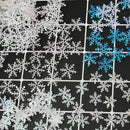 200pcs Snowflake Confetti Party Christmas Decoration Glitter Craft Sequin Accessories Makeup/Nail Art/Slime