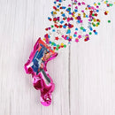 Set | Balloon Salute | Inflatable Toy Salute Ejector | Handheld Confetti Salute Design Novel New Year Birthday Valentine's Day Christmas