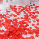 Set | Party Atmosphere Petals | Pack Of 1000 Red Petals | Scene Decor | Room Decor | Valentine's Day Gift |Proposal Arrangement Wedding Room