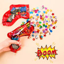 Blowing Confetti Poppers| Party Confetti Shooters Toy | Confetti Cannon Holiday Gift Wedding Kids Party Inflatable Toys | Birthday