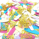 250pcs Party Table Decoration Confetti Gold Glitter Donut Confetti