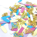 250pcs Party Table Decoration Confetti Gold Glitter Donut Confetti
