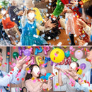 5pcs/set Hand-held Mini Confetti Cannon Party Popper Wedding Hand-held Barrel Spray Flower Fireworks Marriage Proposal Birthday Party Cannon