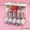 5pcs/set Hand-held Mini Confetti Cannon Party Popper Wedding Hand-held Barrel Spray Flower Fireworks Marriage Proposal Birthday Party Cannon