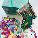 5pcs/package Random Color Blowing Style Confetti Sequins Inflatable Fireworks Gun