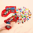 5pcs/package Random Color Blowing Style Confetti Sequins Inflatable Fireworks Gun