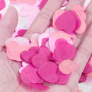 1pack Pink Peach Heart Sprinkle Confetti