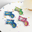 5pcs/package Random Color Blowing Style Confetti Sequins Inflatable Fireworks Gun