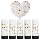 5pcs | Confetti Cannons | 4.33inches | Biodegradable Confetti Poppers | Party Confetti Cannons Poppers Shooter