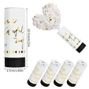 5pcs | Confetti Cannons | 4.33inches | Biodegradable Confetti Poppers | Party Confetti Cannons Poppers Shooter