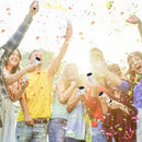 5pcs | Confetti Cannons | 4.33inches | Biodegradable Confetti Poppers | Party Confetti Cannons Poppers Shooter