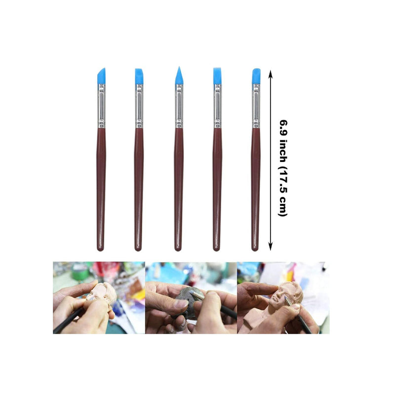 EuTengHao 25Pcs Dotting Painting Tools with Mandala Set Pen Dotting with Mandala Stencil Kit Ball Stylus Clay Sculpting Carving Tools