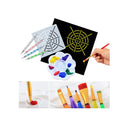 36 PCS Mandala Dotting Tools Stencil Set with Zipper Storage Bag | for Painting Rocks Drawing | Kids' Crafts | Nail Art Supplies