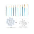 53PCS Mandala Dotting Tools Set for Painting Rocks Mandella Art and Drafting Art Supplies