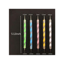 Fycooler Mandala Dotting Tools Painting Kit 41Pcs Pen Dotting Tools Mandala Stencil Ball Stylus Paint Tray