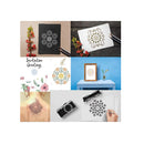 Fycooler Mandala Dotting Tools Painting Kit 41Pcs Pen Dotting Tools Mandala Stencil Ball Stylus Paint Tray