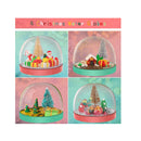Karsspor Christmas Snow Globe Kit | 4 PCS Water Globe Making Kit with Complete Tools