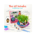 Bryte Fairy Garden Kit for Kids Unicorn | Fairies and Light-Up Fairy Lights | Paint | Plant and Grow Your Unicorn Fairy Garden