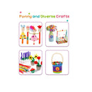 Caydo Craft Supplies for Kids | DIY Arts and Crafts Kit for Toddler Age 5-12 Years with