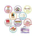 Olly Kids Arts and Crafts Supplies Set | 1000+ Pieces Giftable Craft Box for Kids | DIY Craft Supplies