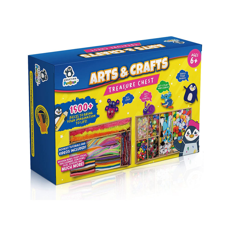 Arts and Crafts for Kids | 1500+ Pieces of Crafting Supplies for Kids Ages 6-12