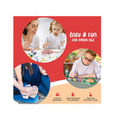 5 Paint your Own Stepping Stones For Kids Craft Kit | Arts and Crafts For Kids Ages 4-8 Crafts