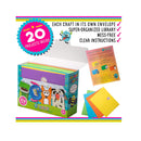 Arts and Crafts for Kids | 20 All | Inclusive Fun Toddler Craft Box for Kids | Organized Art Supplies