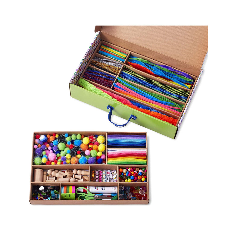 Olly Kids Craft Kits Library in a Plastic Craft Box Craft and Art