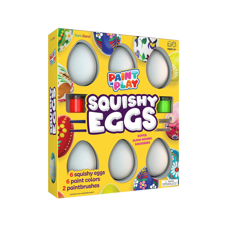 Egg Squishy Painting Kit | Arts and Crafts for Girls and Boys | Kids Easter Art Activities | Craft Gift