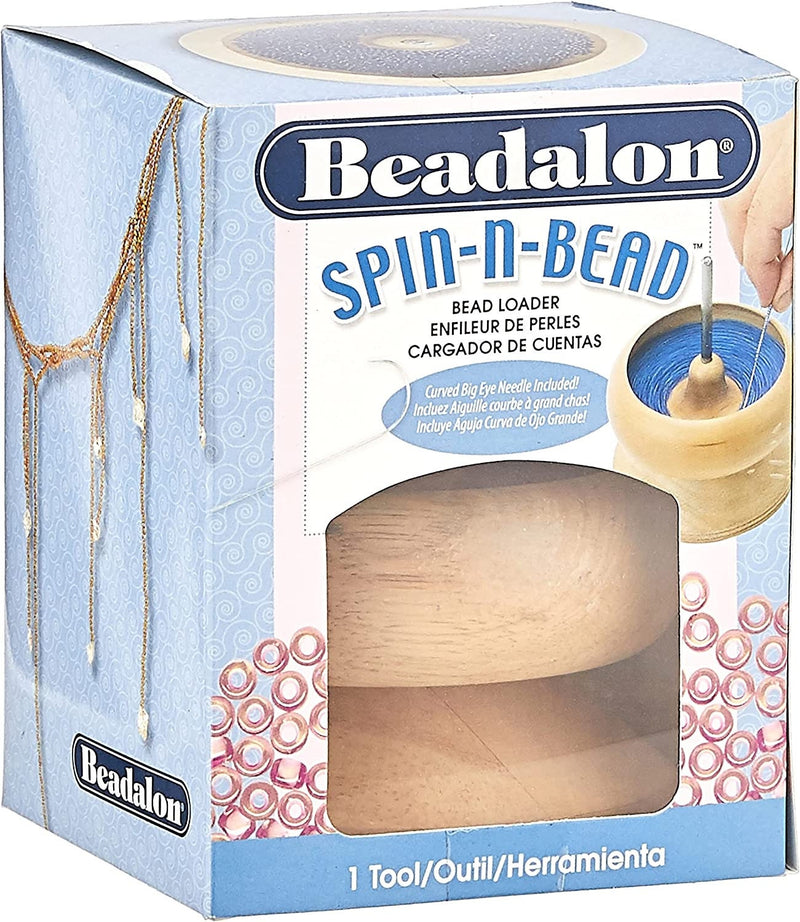 Beadalon 206A-400 Spin-n-Bead Bead Loader | Natural