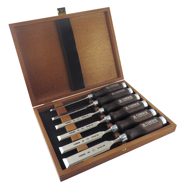 Narex 6 Piece Set  Woodworking Chisels